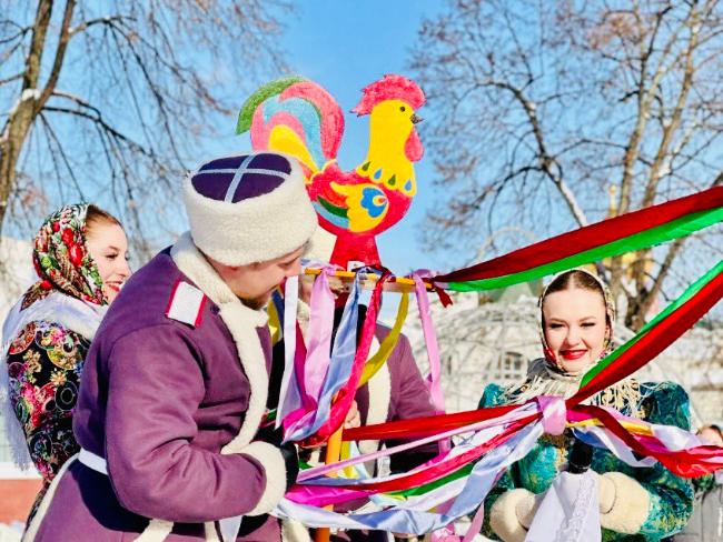 Настоящая Масленица в саду «Эрмитаж»